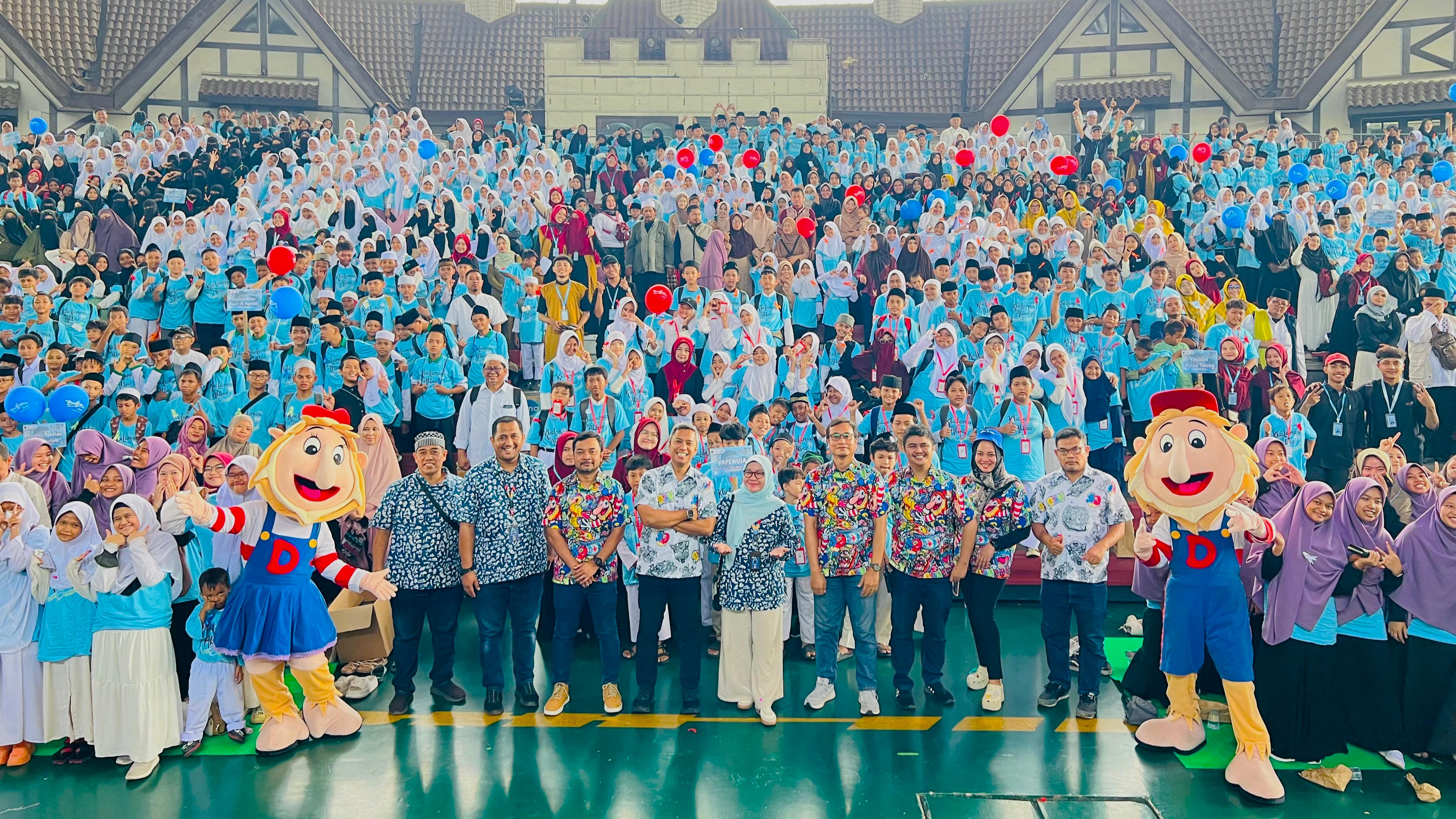 1.300 Anak Yatim Turut Rayakan Ulang Tahun Dufan Ke-39